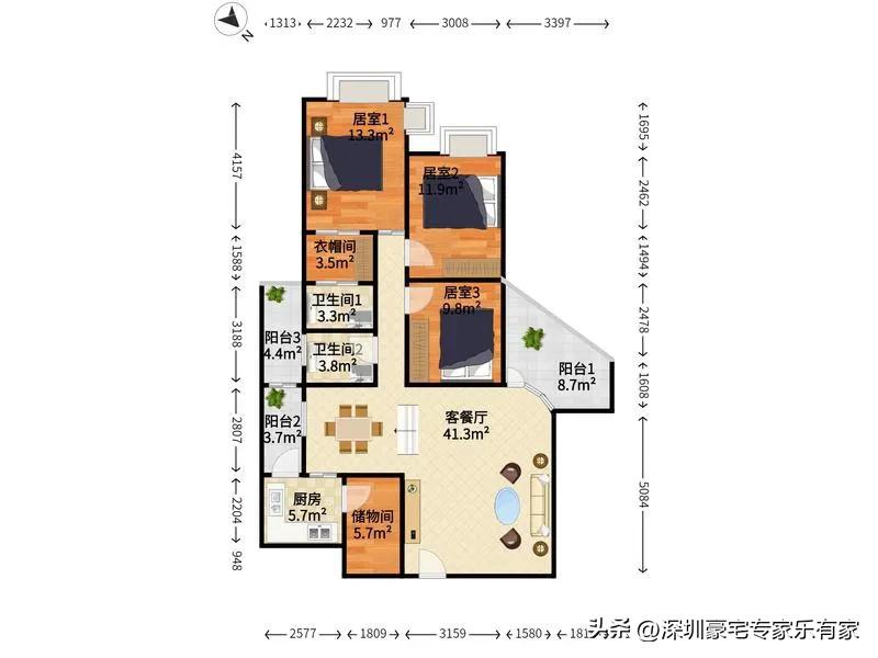 京基御景东方户型图,滨海新区高档楼盘