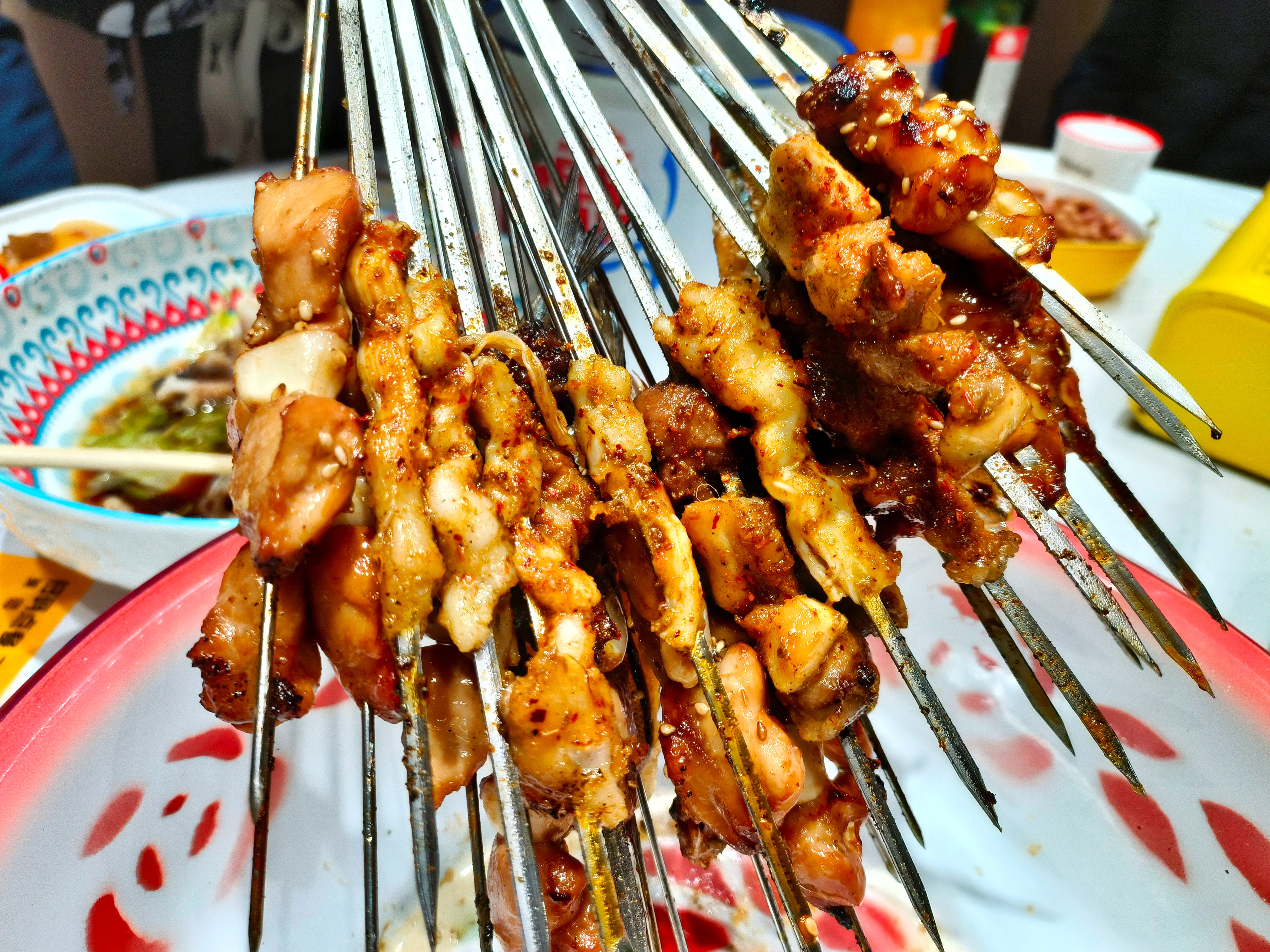 印象济南烧烤美食广场,印象济南夜市烧烤