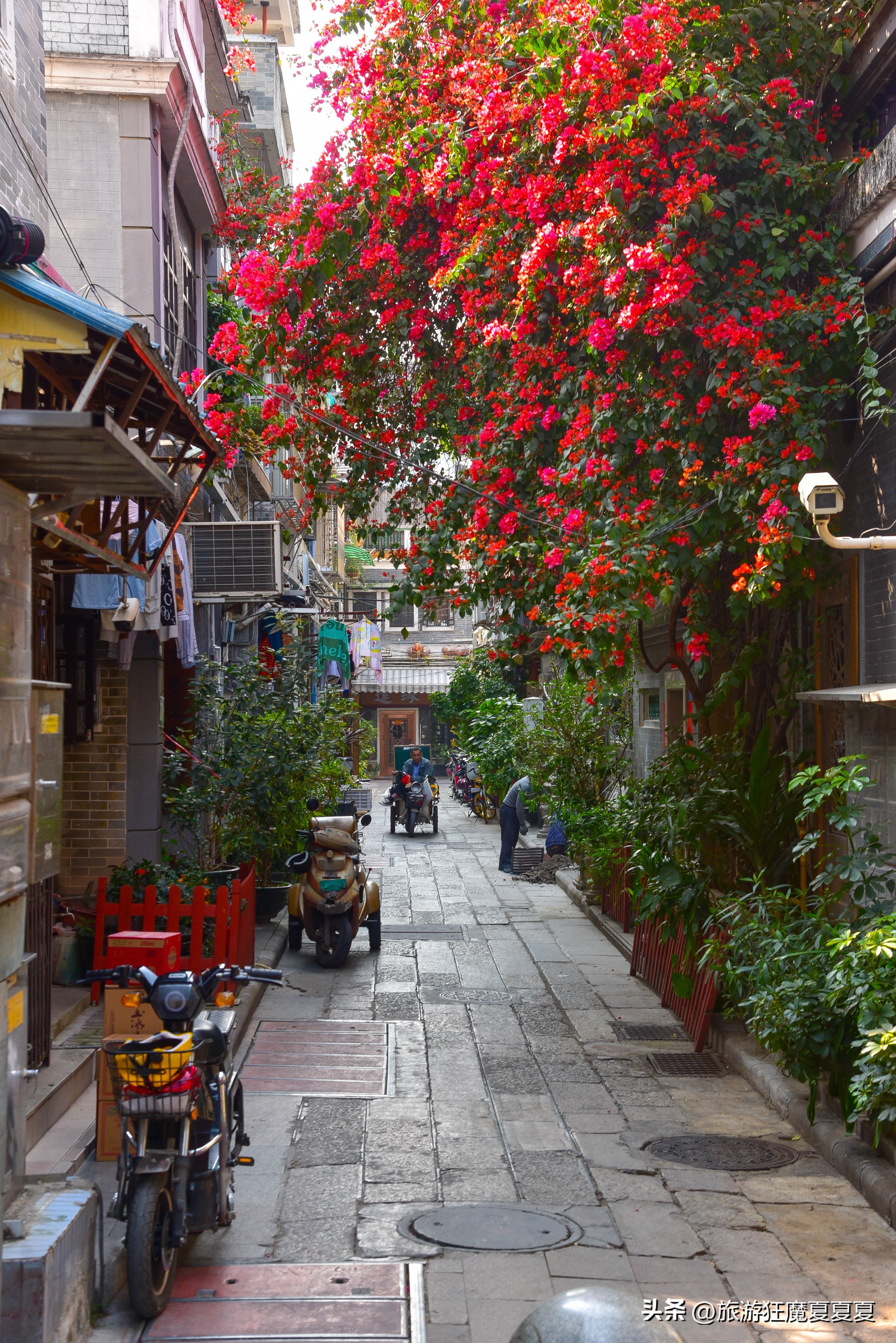 老广州西关风情,特色十足广州百年骑楼修旧如旧