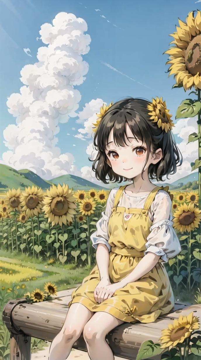 二次ai元少女壁纸,超清ai二次元壁纸