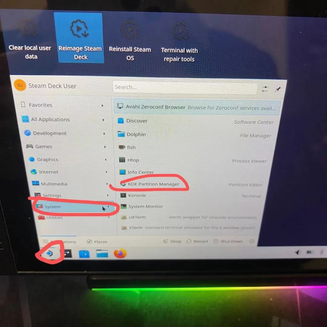 steamdeck换硬盘装双系统,steamdeck如何重新安装steamos系统