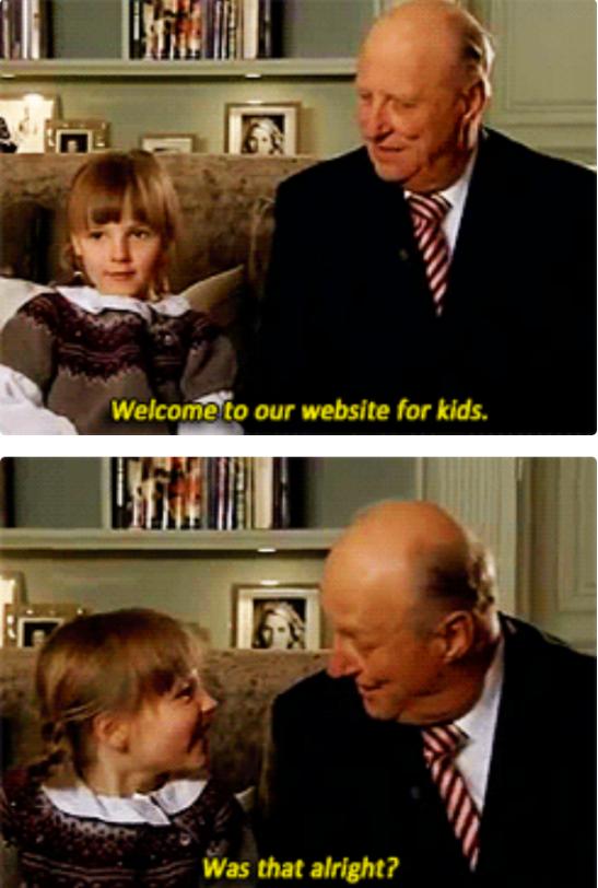 挪威公主成人礼,挪威公主成人礼演讲