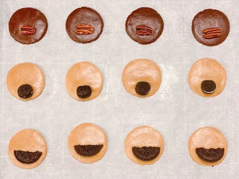 网红曲奇饼干做法配方,抹茶曲奇饼干教程