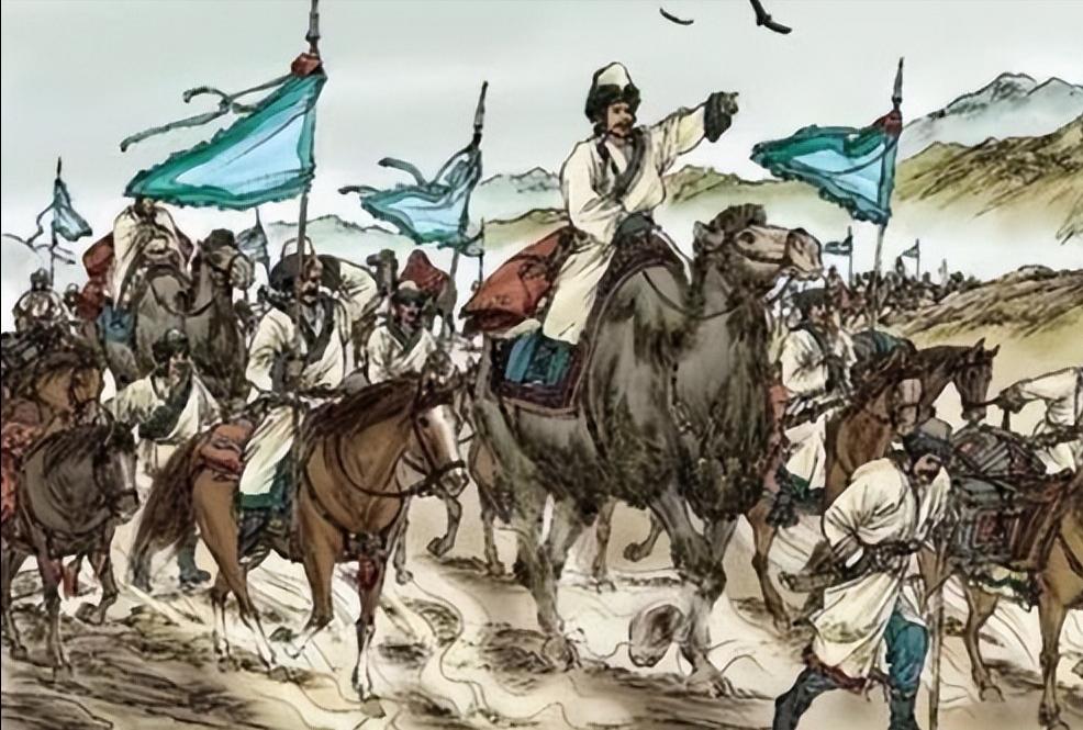 受清朝盟旗制度的影响，蒙古各族部落，服饰产生的变化