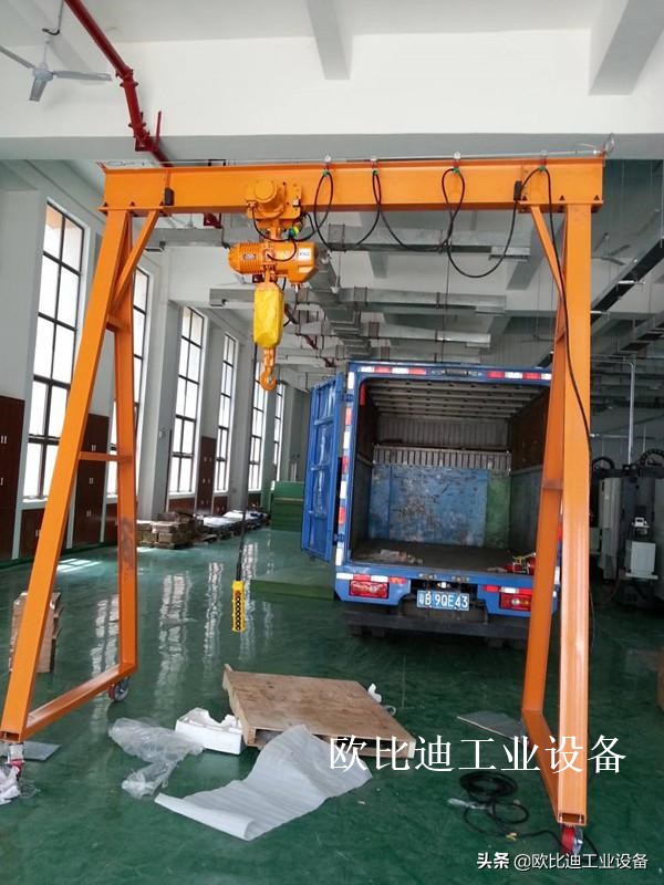 轻型龙门起重机,简易式龙门起重机厂家报价