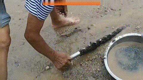 海滩上撸铁棒,在海滩中撸铁棒赚钱