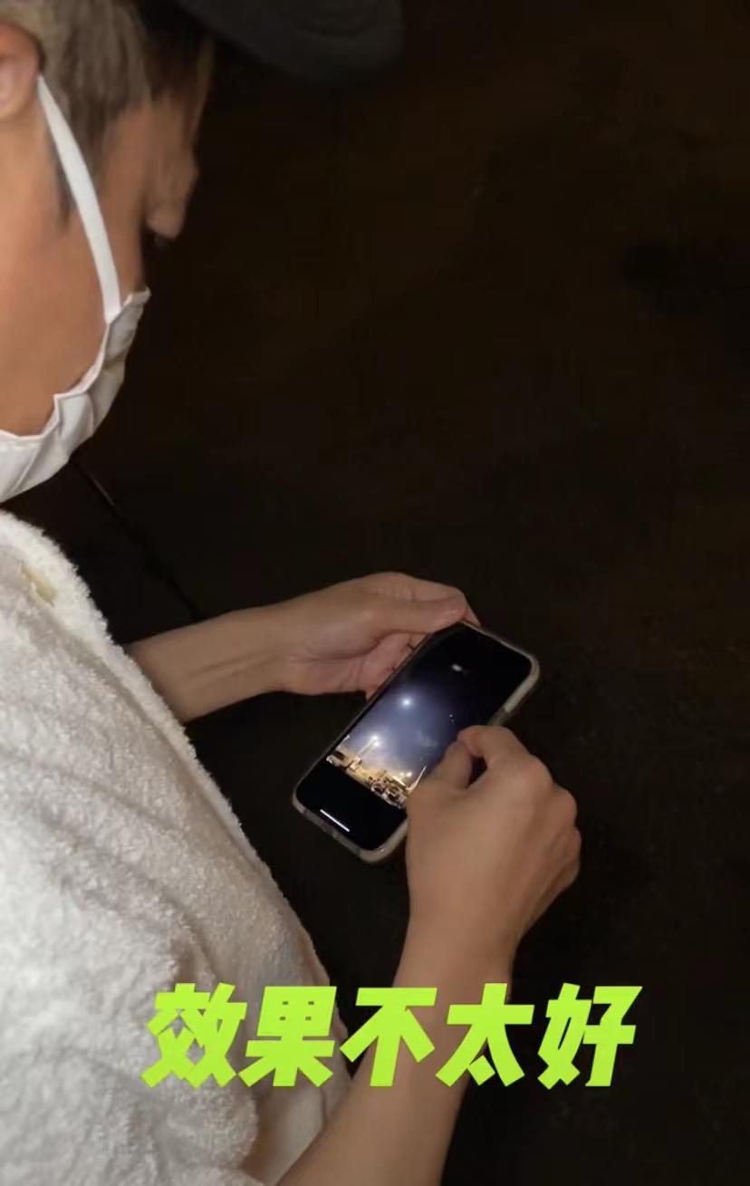 刘德华拍超级月亮,刘德华晒超级月亮