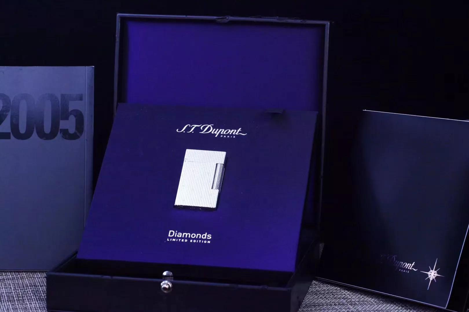 2005年都彭限量版打火机钻石雨滴DIAMONDDROPS