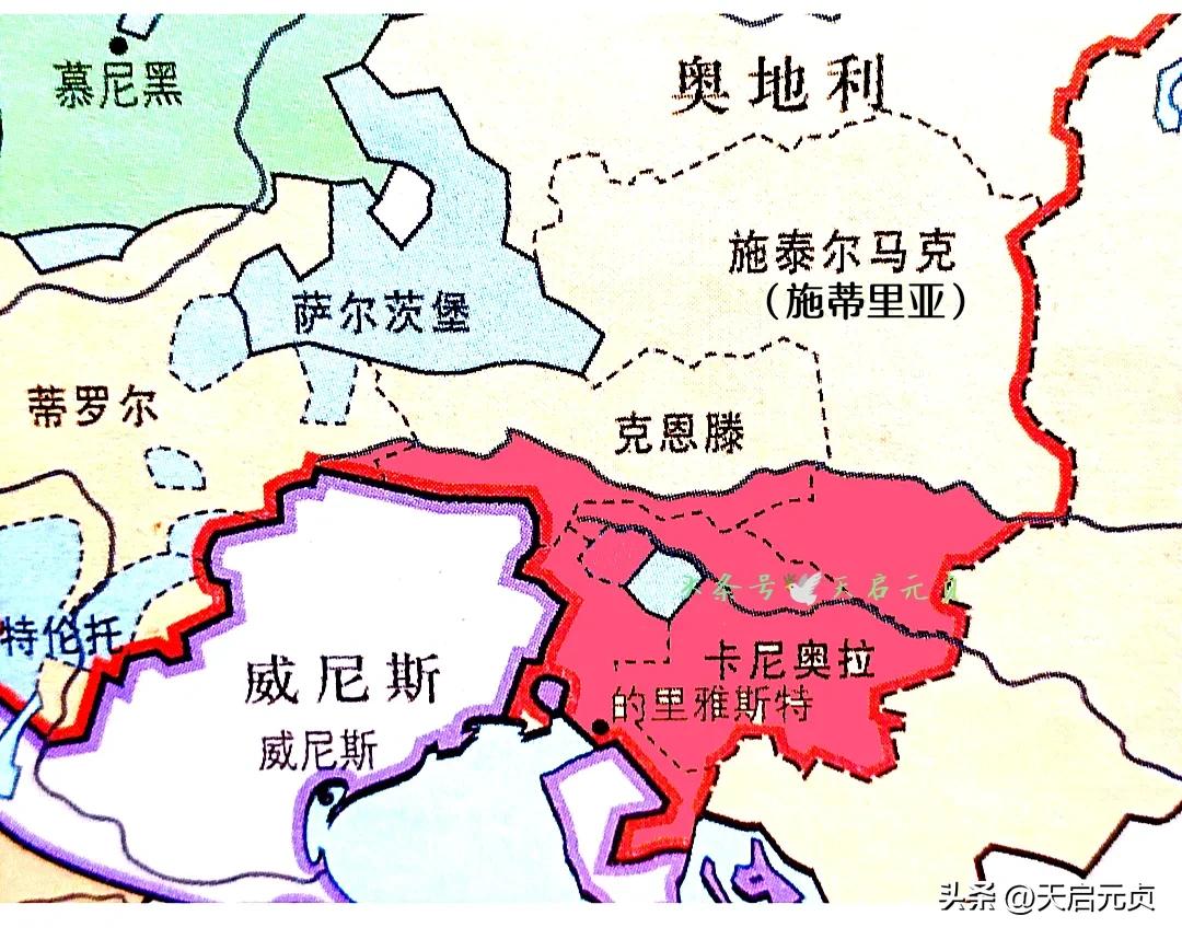 斯洛文尼亚退化史,斯洛文尼亚领土变迁