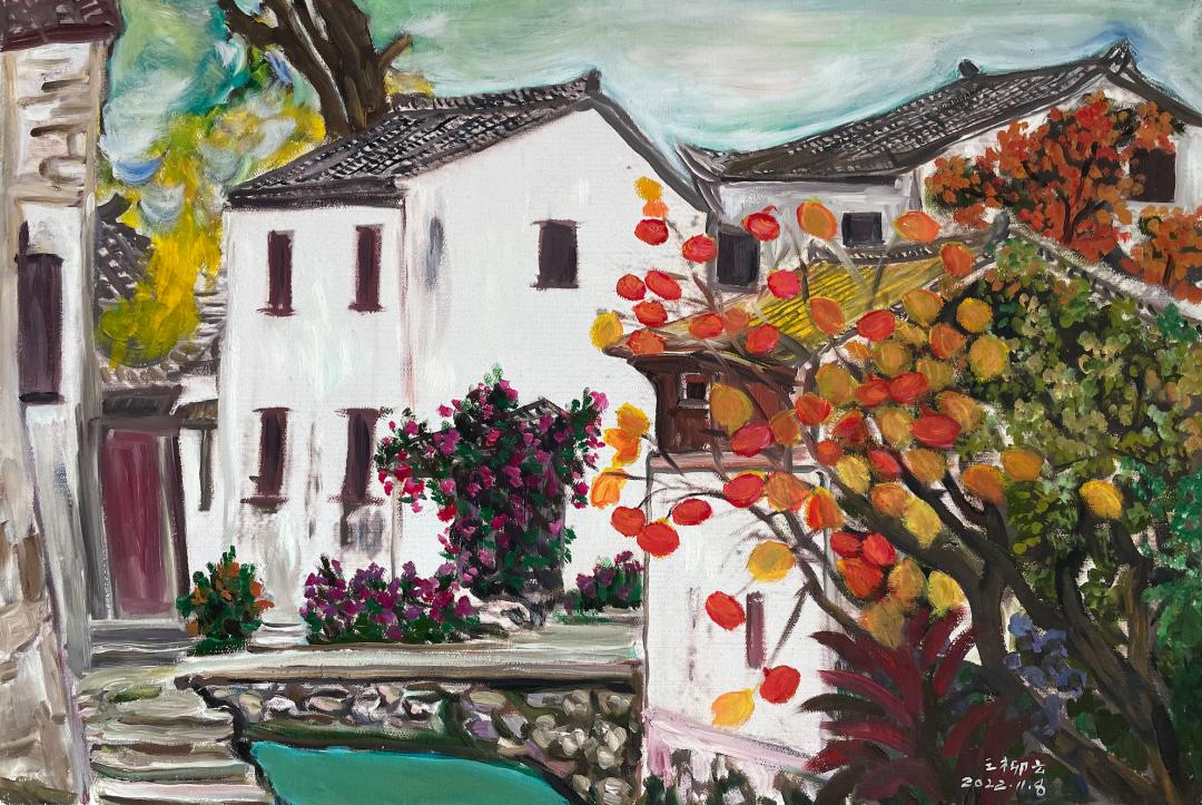 57岁北漂女工，在女厕3㎡管道间里画画：这里安放我的灵魂