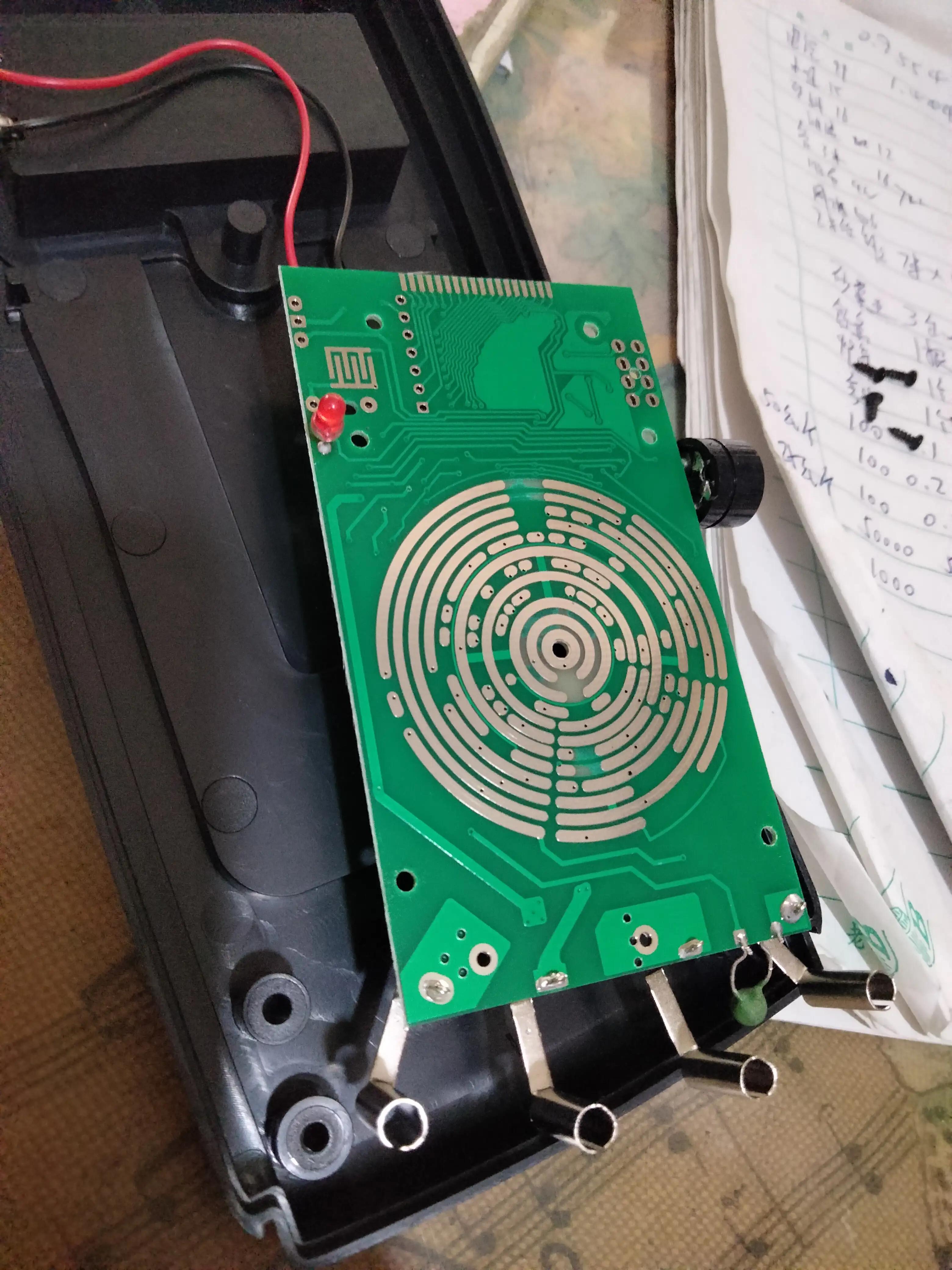 数字万用表s830内部结构实物图,万用表9205a的功能和电路分析