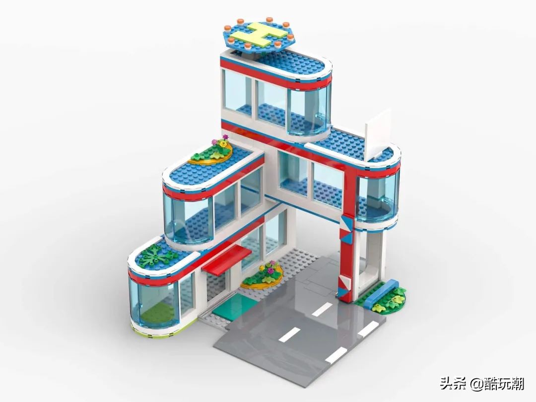 乐高城市60330,乐高新版医院
