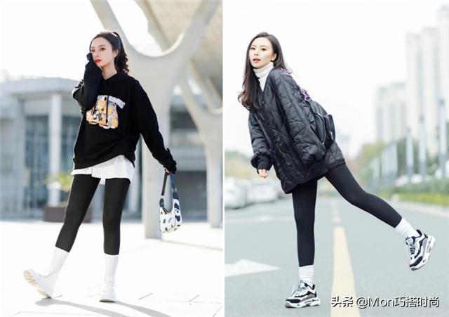 可以修饰腿型的鲨鱼裤,不臃肿不显胖的鲨鱼裤