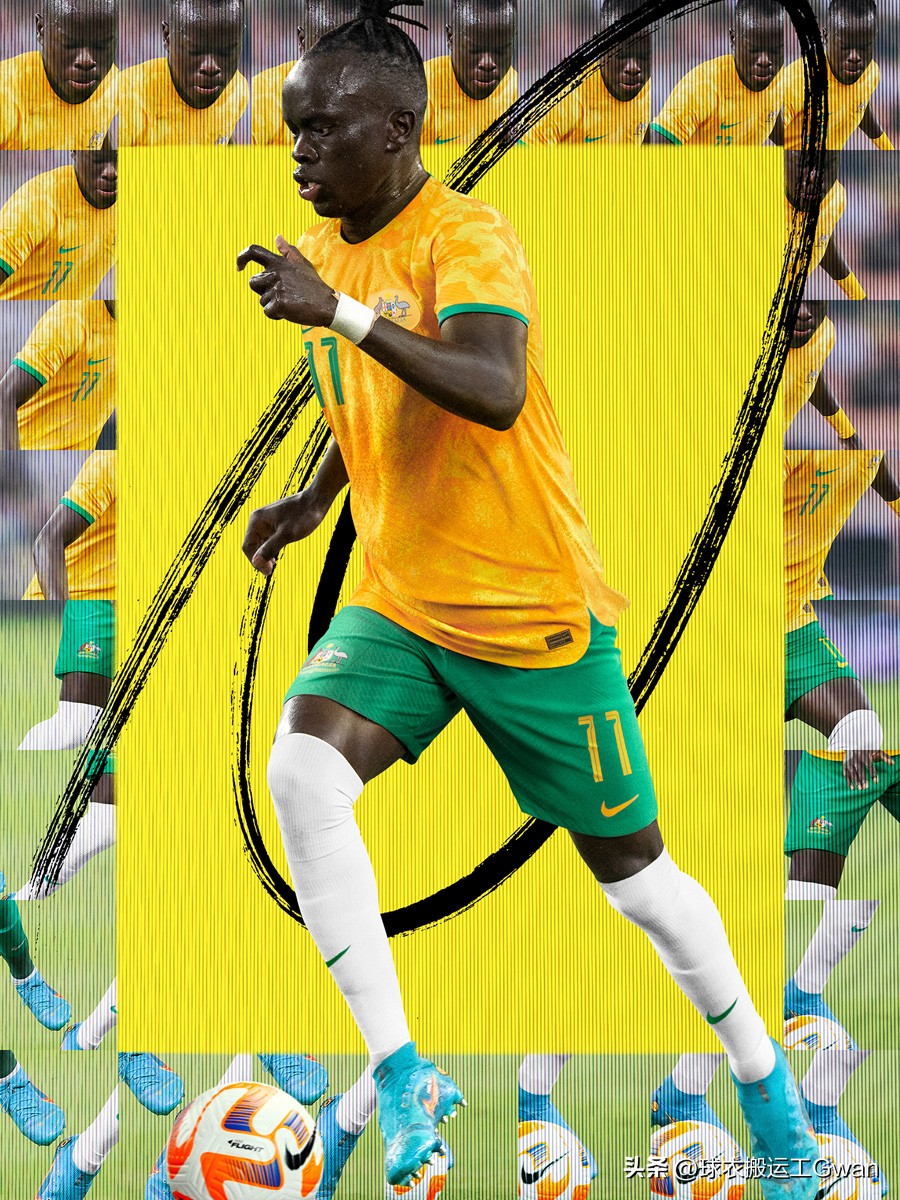 澳大利亚国家队球衣,澳大利亚亚洲杯球衣