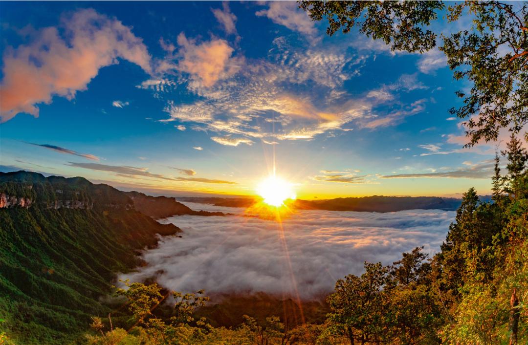 国庆不出省老家周边游,曾家山旅游行程