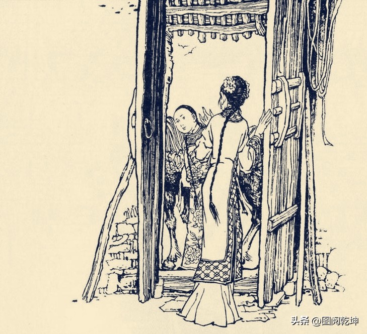 「清」康雍乾秘史010：屋前旷场屋后井台，弘历宫女邂逅相遇