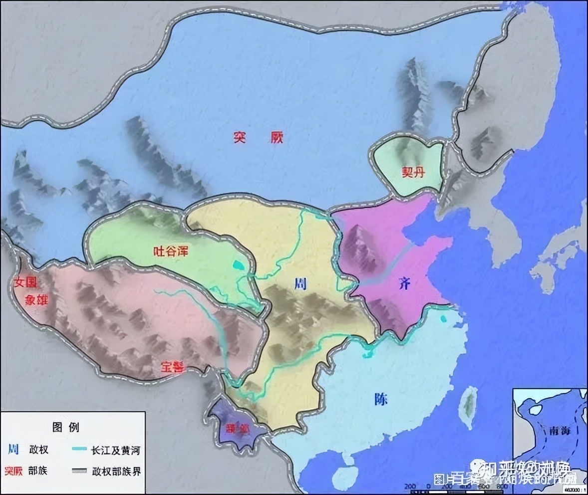除了魏蜀吴时代，中国还有哪个时期堪称“三国鼎立”时期？