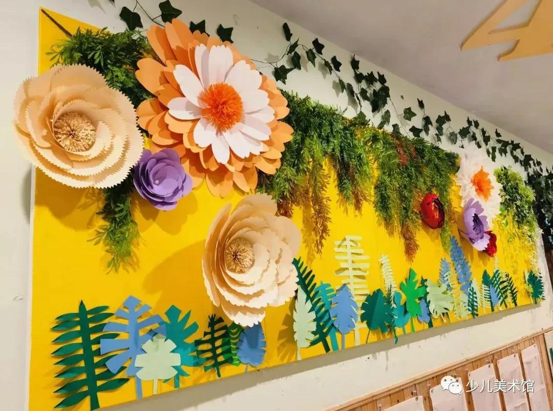 2021年元旦环创幼儿园手工简单,幼儿园春姑娘手工制作环创