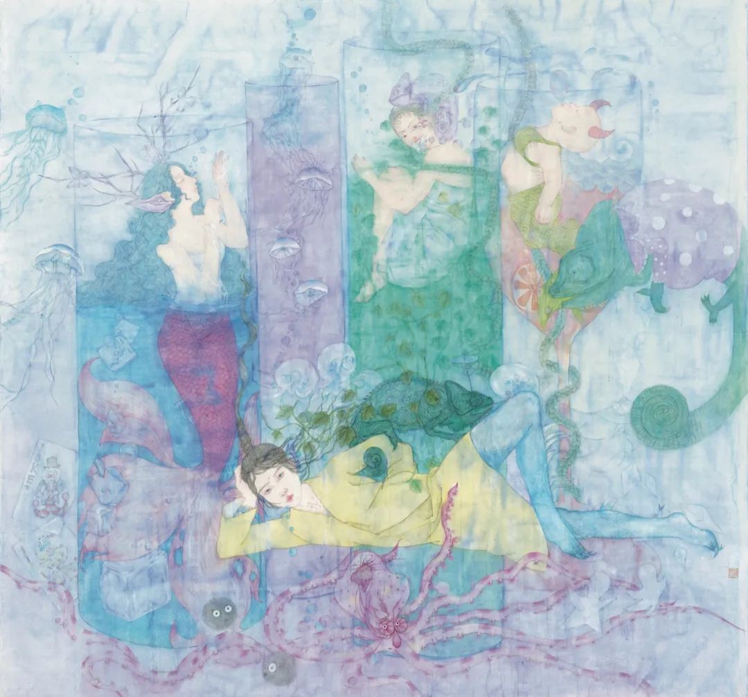 中国美术学院2021届硕士研究生毕业作品展,中国画篇