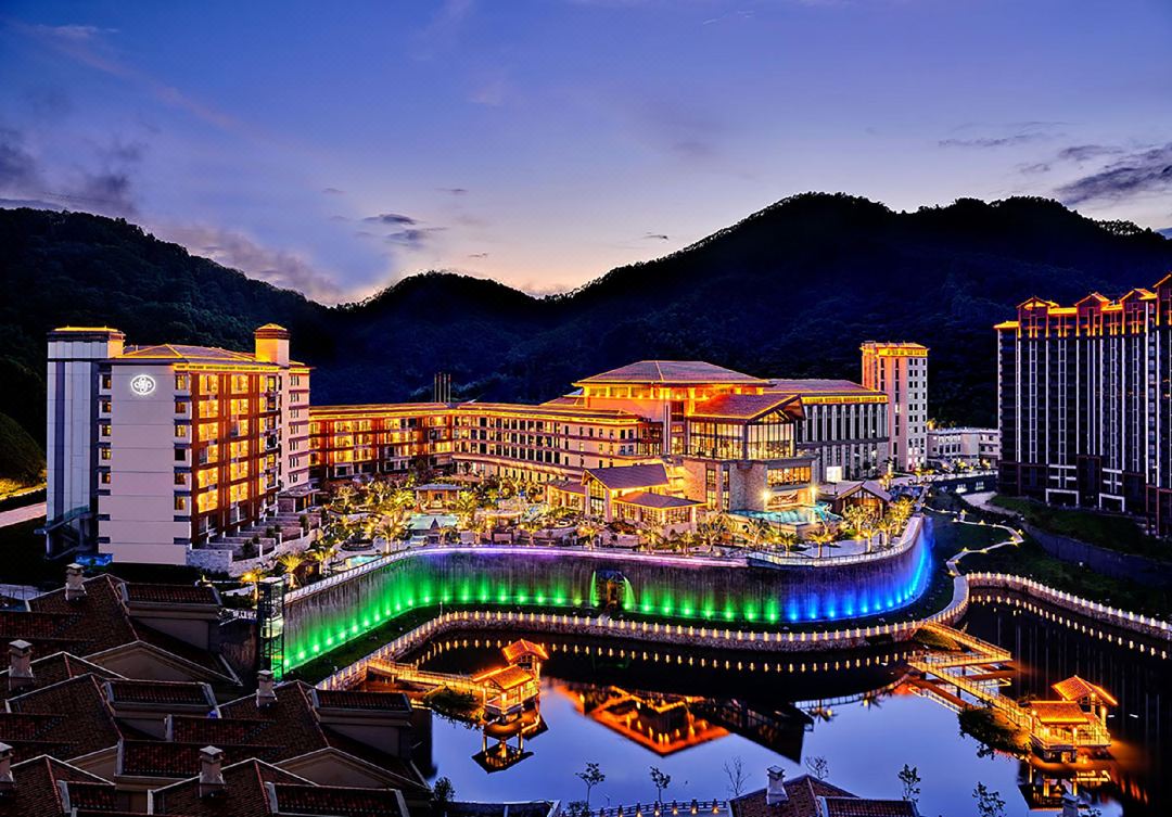 惠州富力南昆山温泉养生谷,惠州南昆山温泉泳池酒店