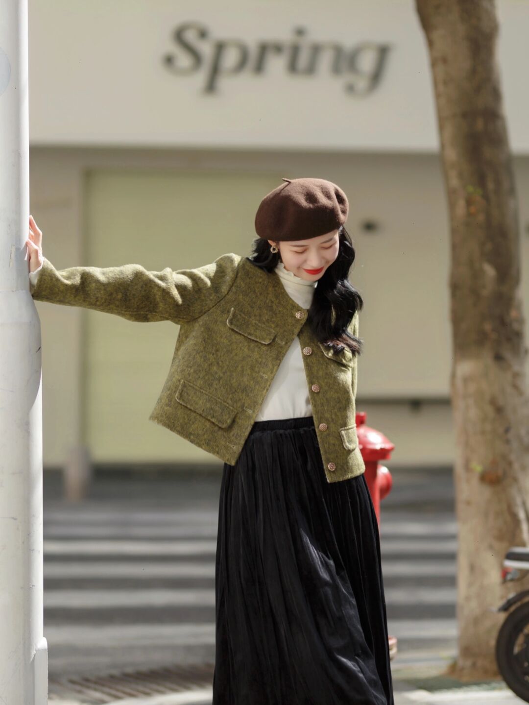 职场OL冬季离不开“羊毛西装”，借鉴这组搭配，日常通勤也很时髦