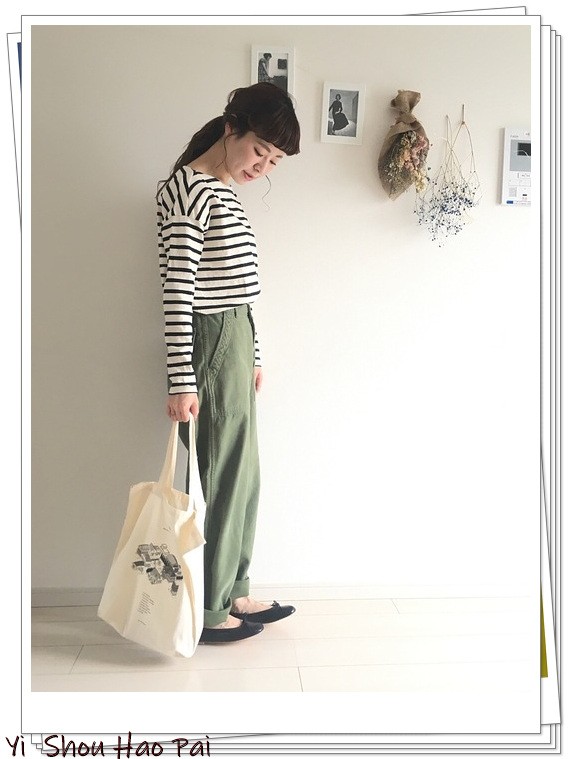 横条纹怎样穿显瘦,横条纹不显胖怎么穿