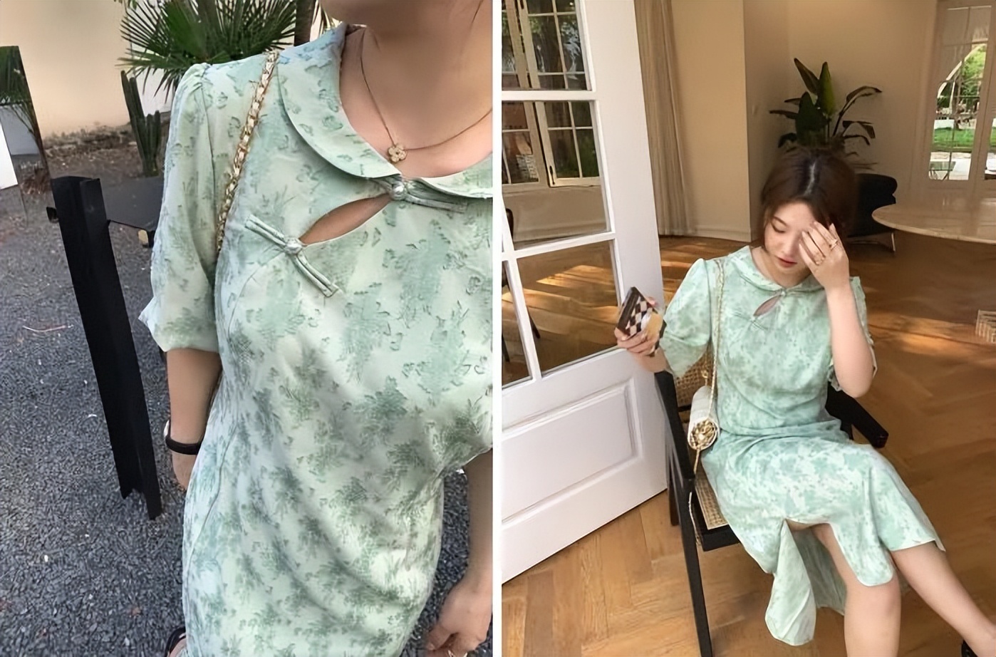 155微胖小个子连衣裙500多的,155微胖女生连衣裙2件套小碎花