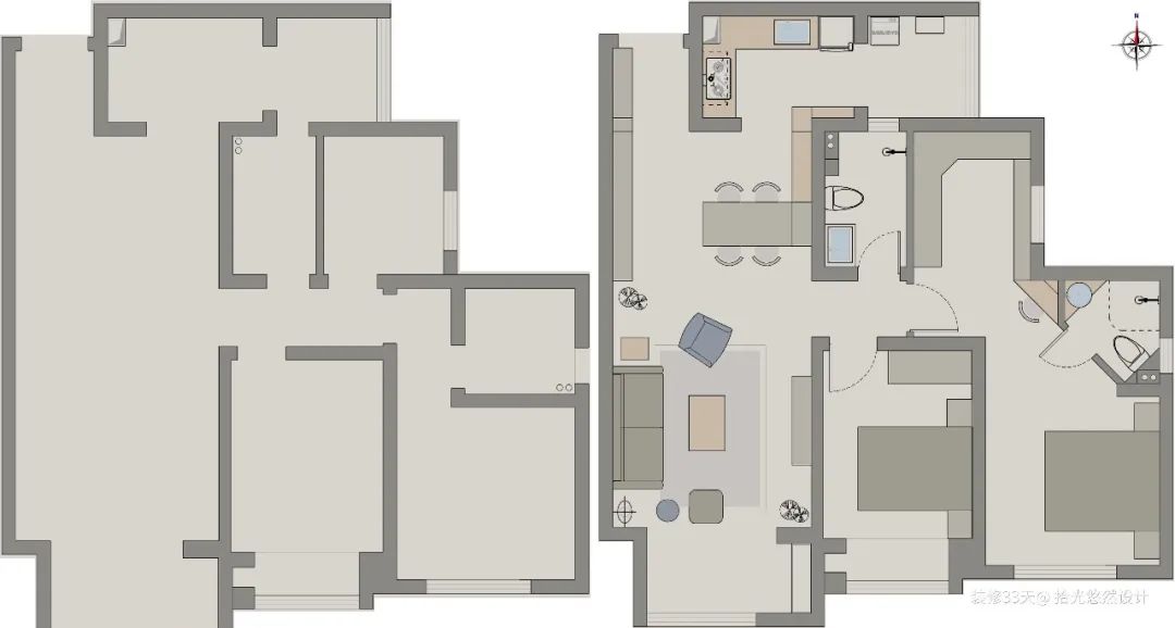 怎么做高逼格的平面布局,平面改造分享