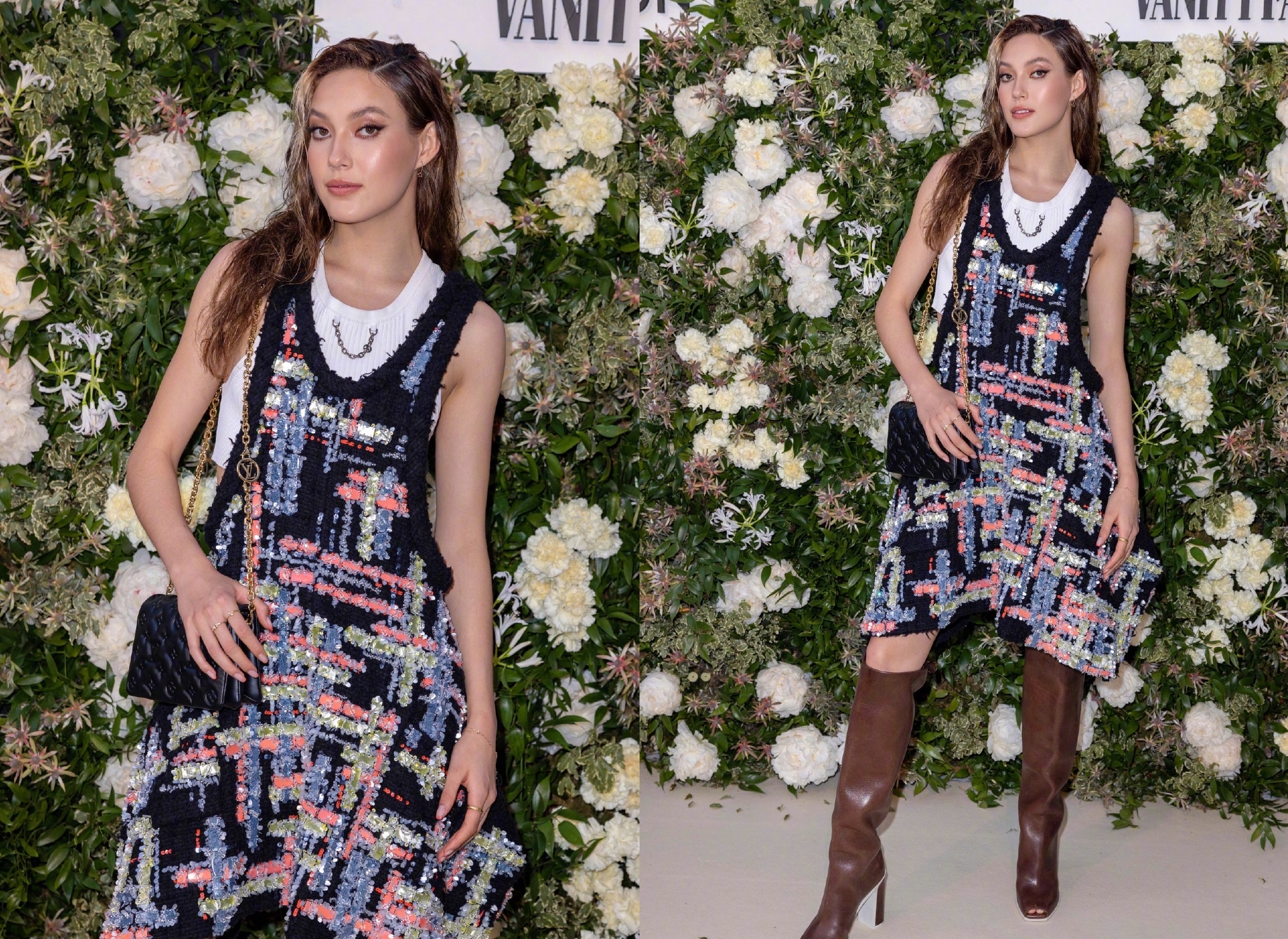 汤唯亮相戛纳红毯造型,汤唯穿高定礼服走戛纳红毯