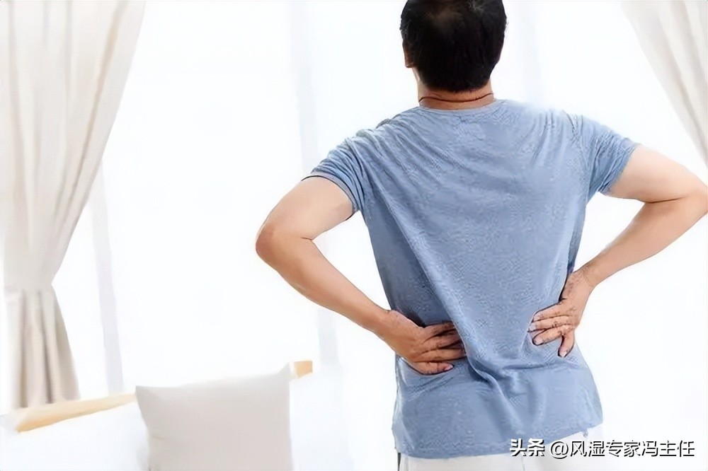 小伙强直性脊柱炎90°矫正,老中医冯兴华强直性脊柱炎