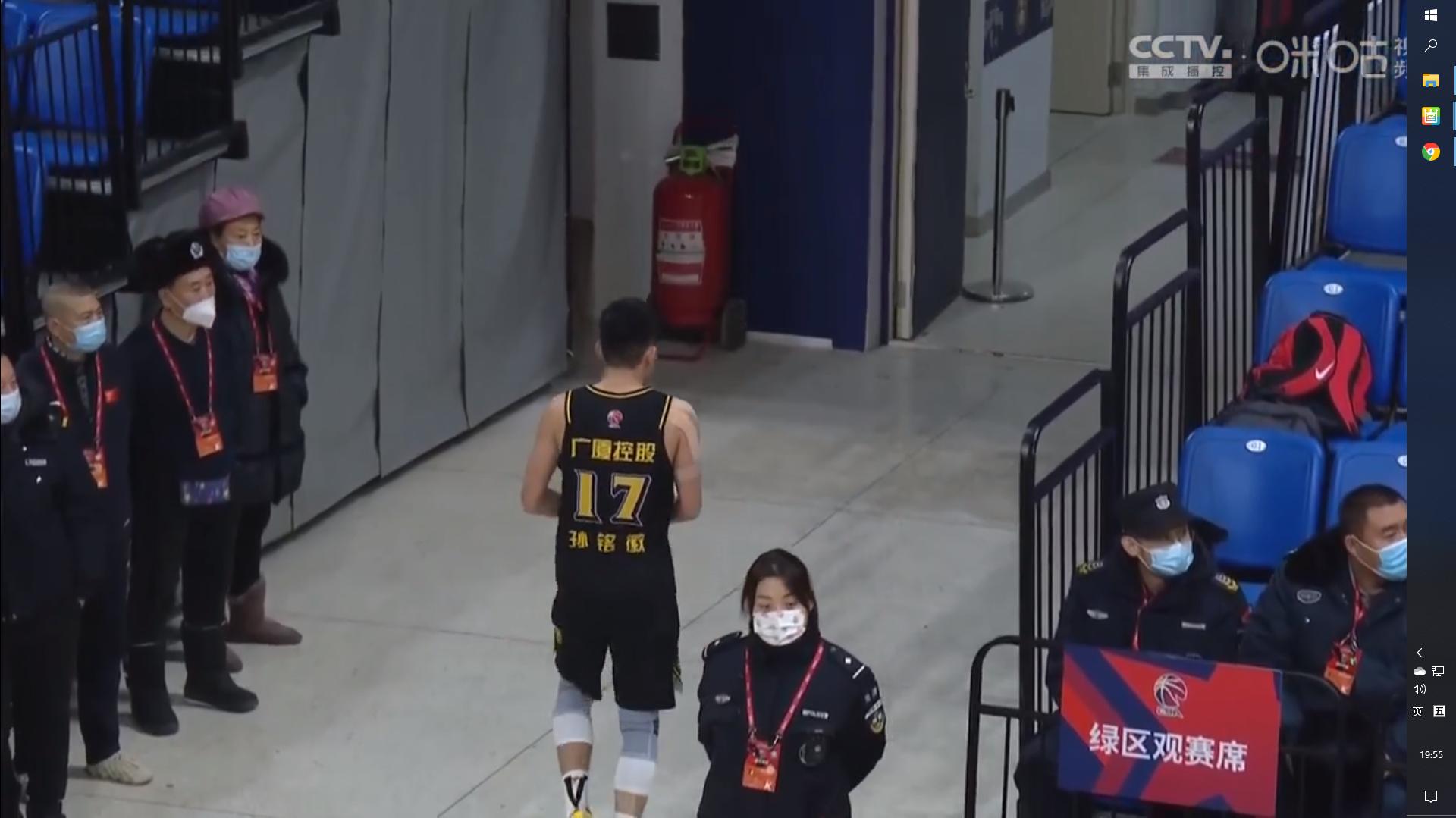 赛后孙铭徽为何不和广东队握手,孙铭徽战胜广东之前接受采访