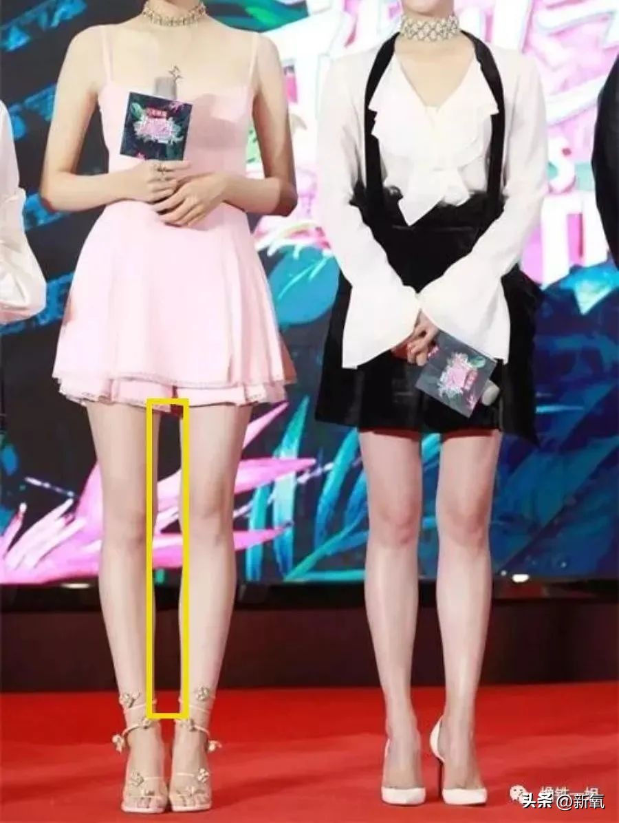 圆脸女明星拍照为什么没有双下巴,女明星圆肩对比