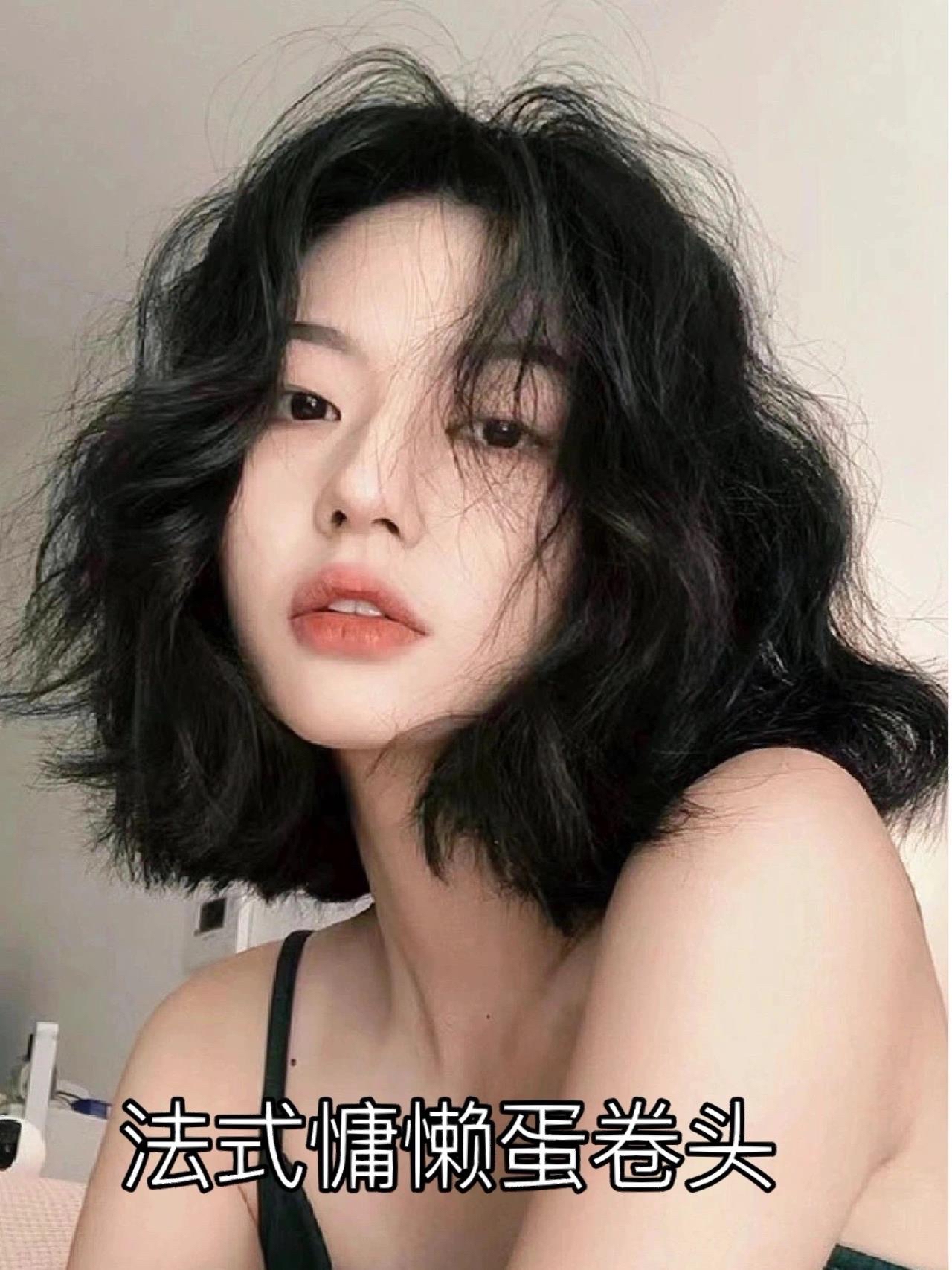 方脸大腮帮不要刘海适合的发型,方圆脸适合哪种大波浪发型