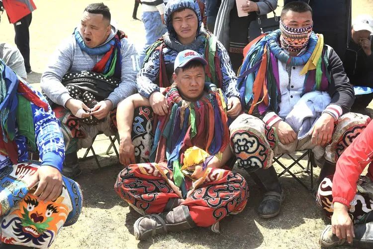 内蒙奈曼旗宝古图沙漠摄影,内蒙古古祭敖包