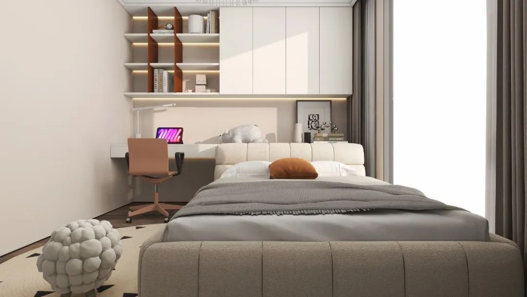 98平米三室两厅二卫简约装修风格,98平方米三室一厅装修现代简约