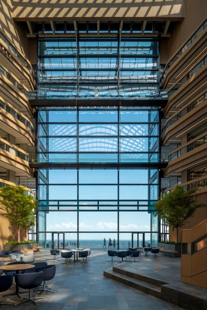 企业大厦设计图,企业总部办公楼装修设计