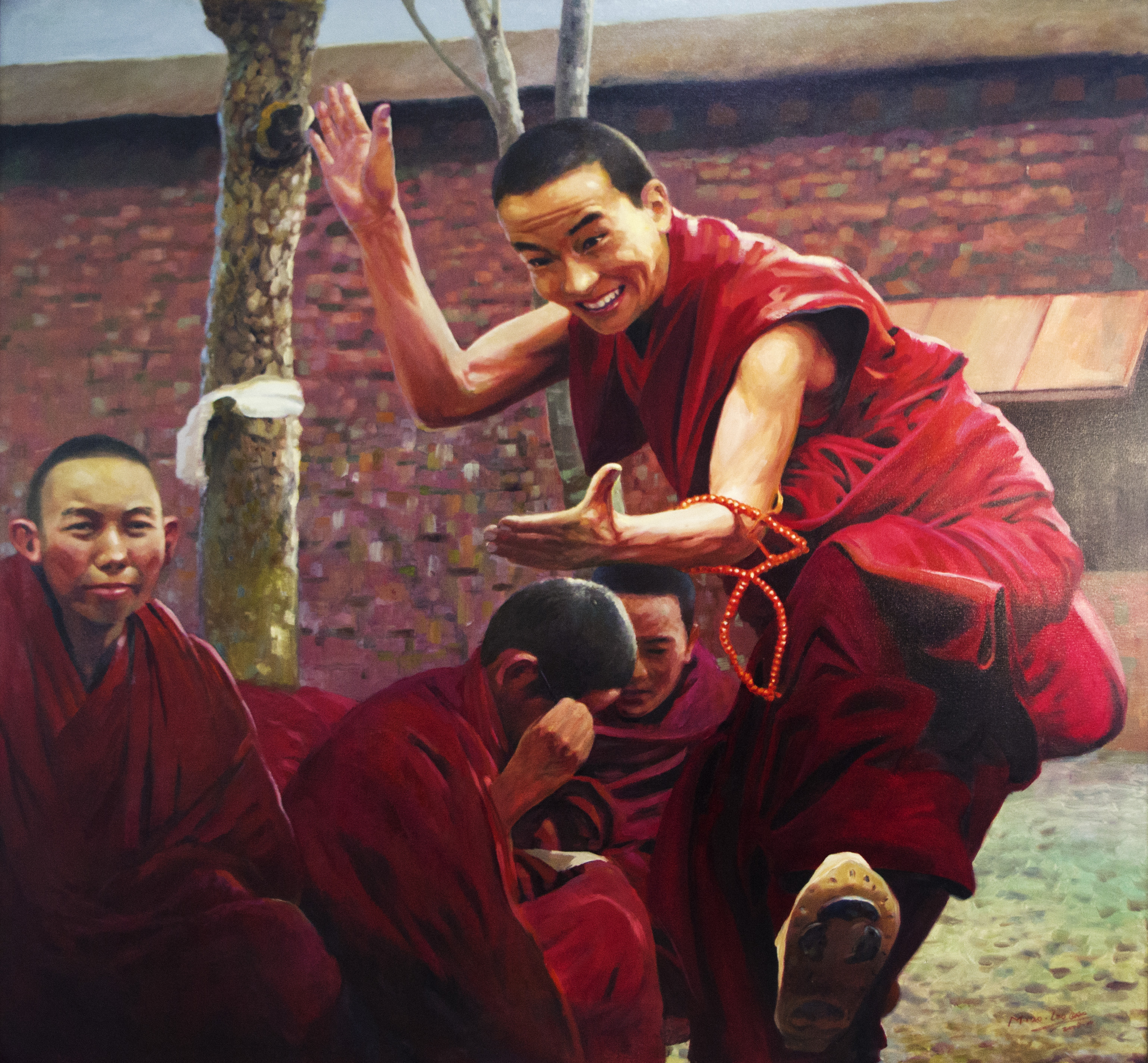 世界103位名人油画作品原图高清,100幅经典风景油画名家