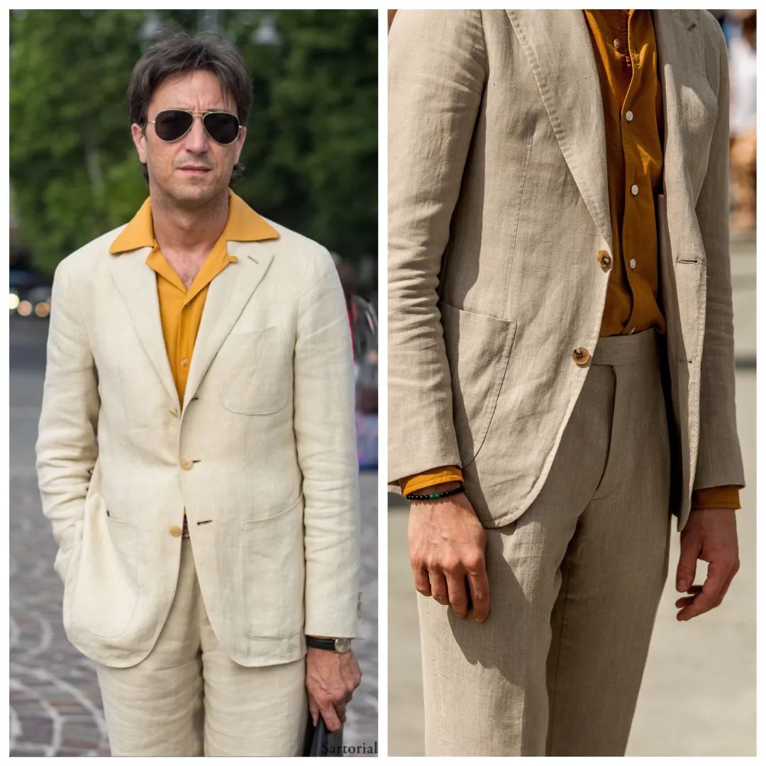 男士夏天亚麻,为什么有钱人都喜欢穿棉麻