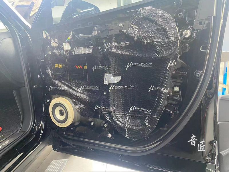 本田冠道改装res声浪,本田冠道改装全车音响7喇叭