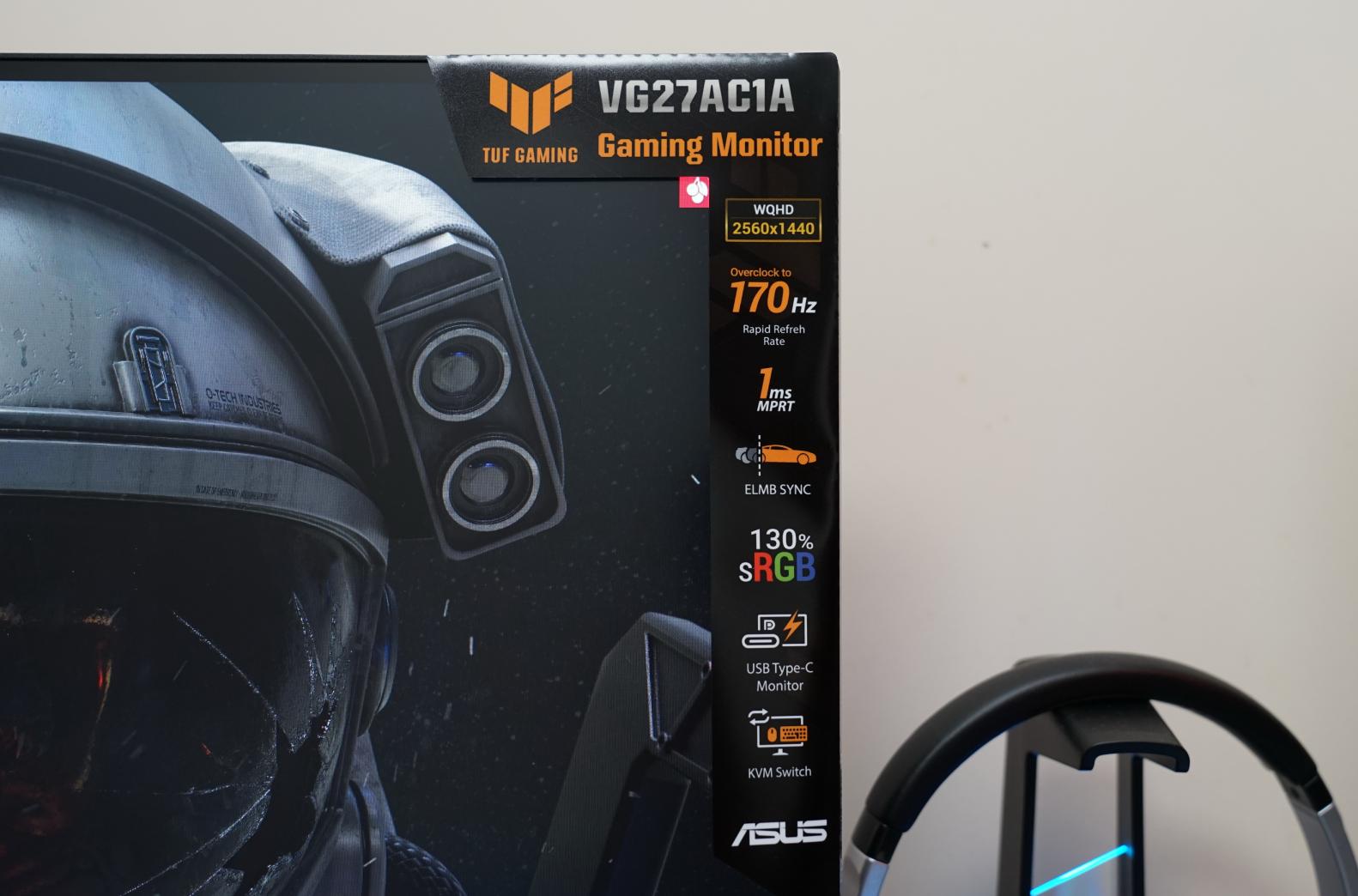 华硕tuf显示器vg27aq3a开箱,华硕显示器vg27aq3a最强画质