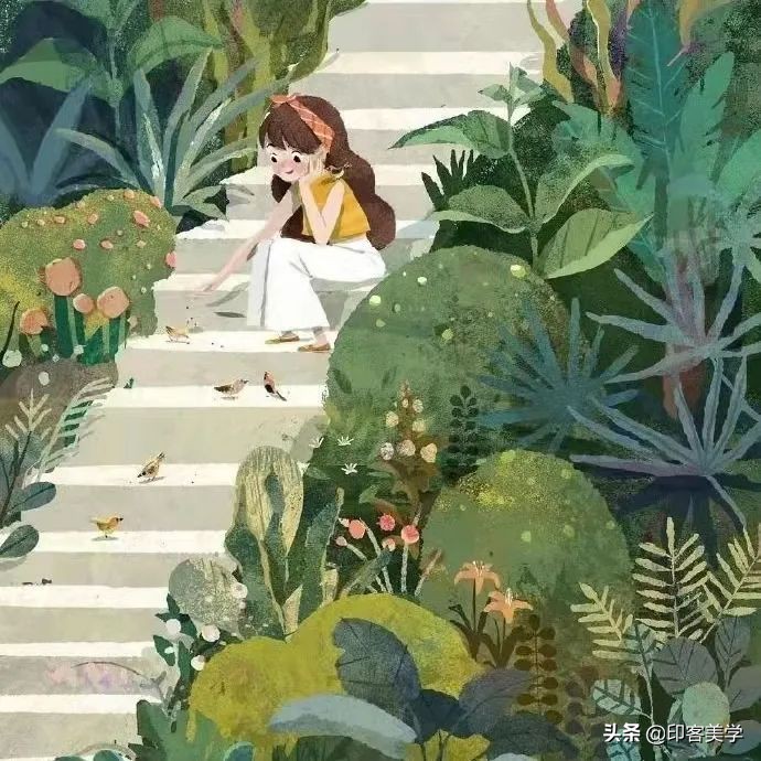 小众插画头像,分享给大家一组我的原创插画头像