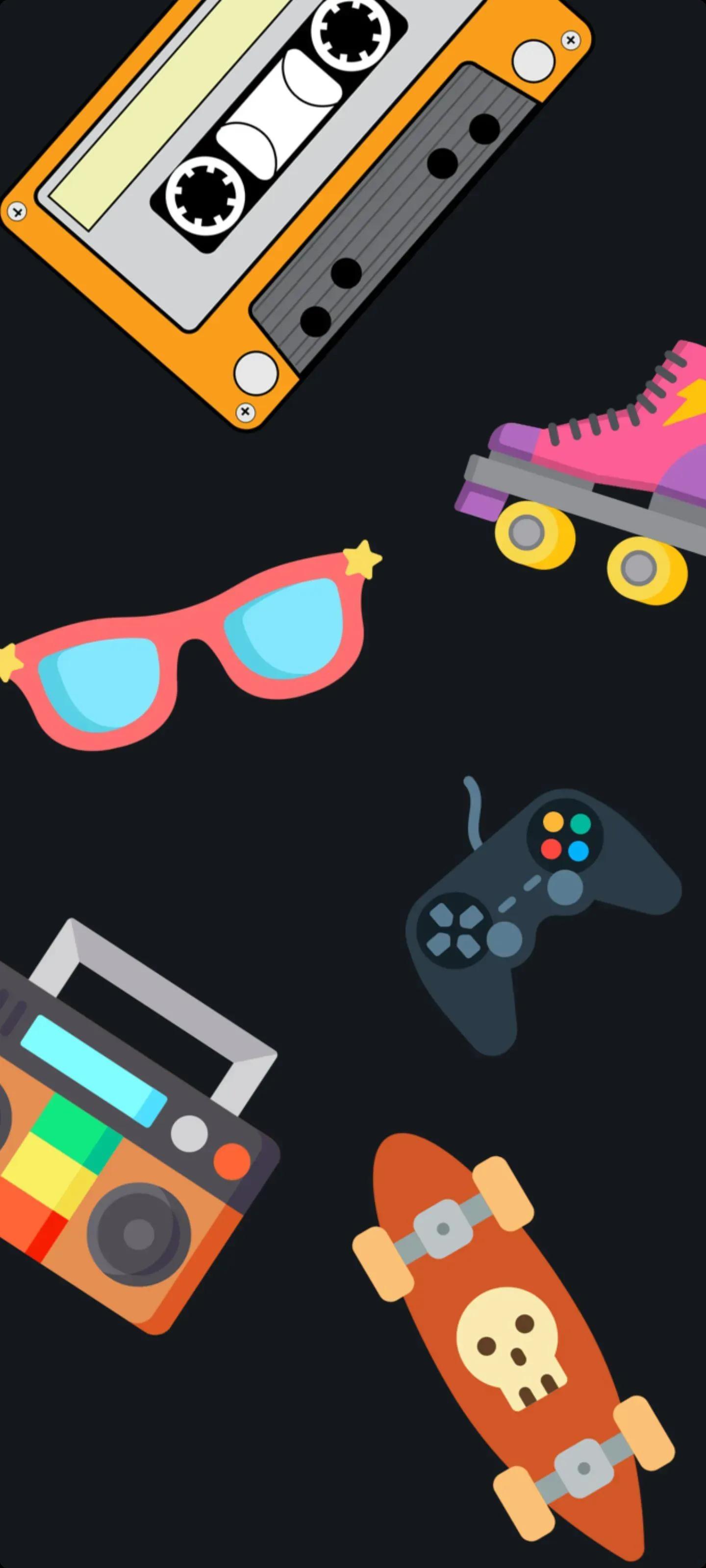 原图壁纸：Andriod手机挖孔壁纸,第一期