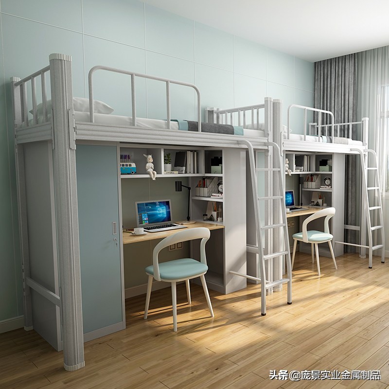 学校高档公寓床,高档上下铺公寓床铺