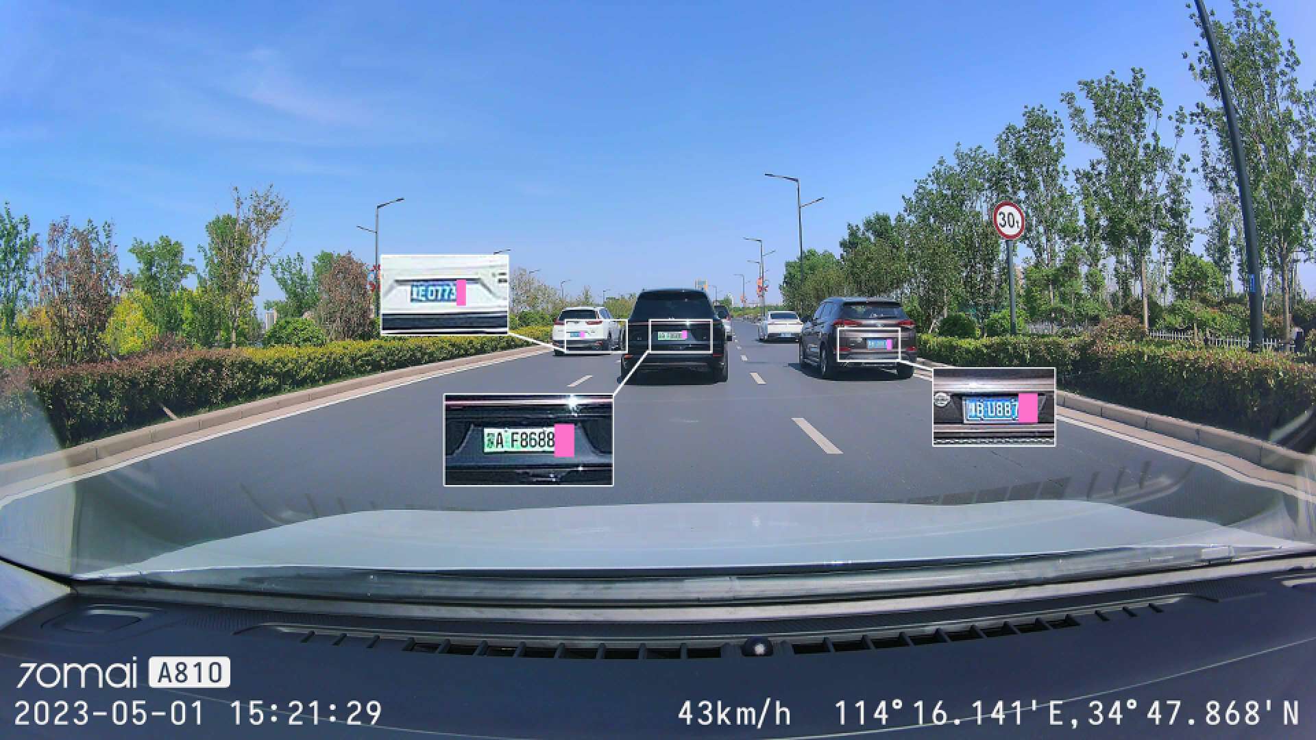 70迈a810行车记录仪测评,70迈行车记录仪a400和盯盯拍