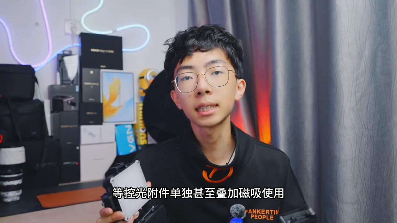 智云五倍m20c补光灯评测,智云m20c口袋灯测评