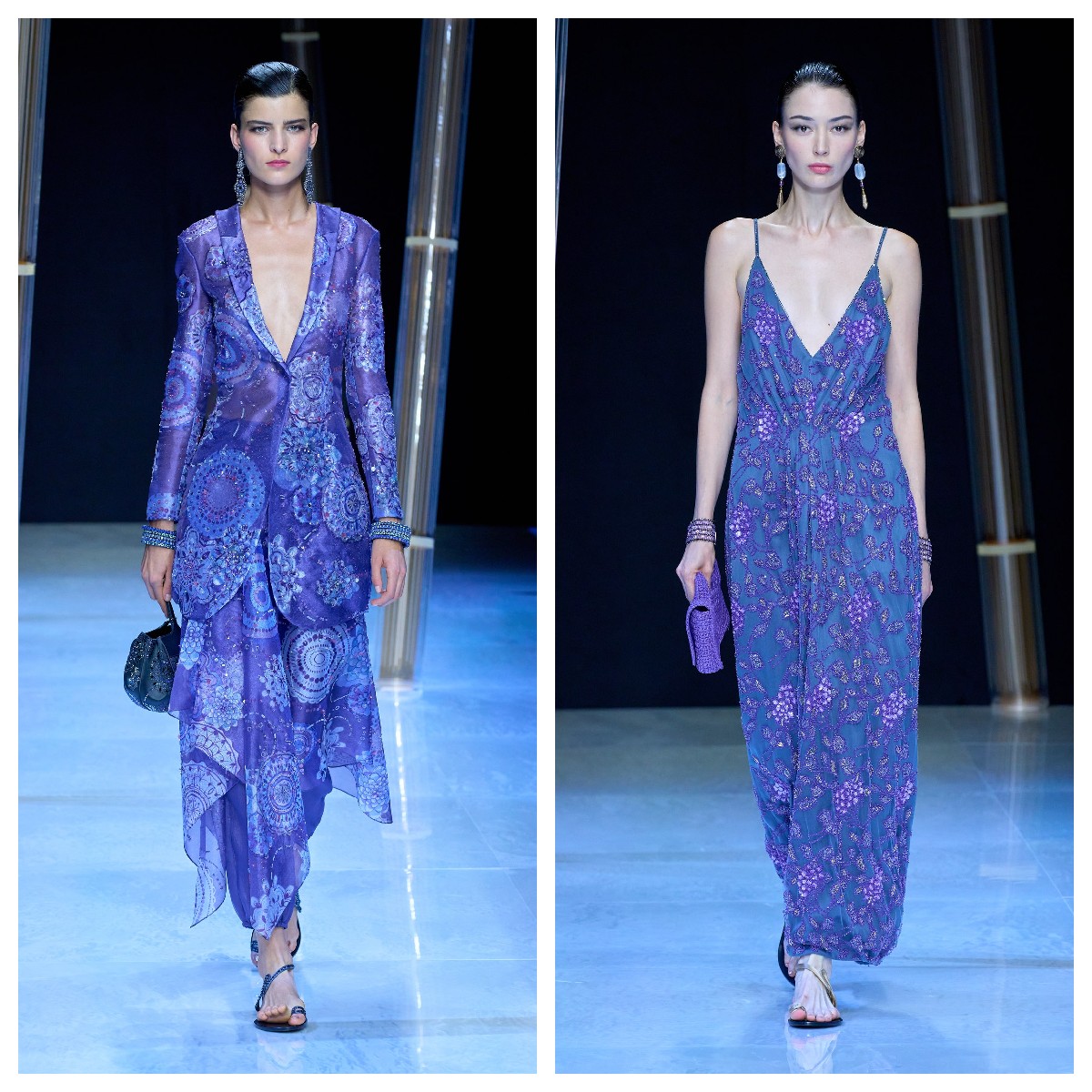 巴黎时装周2023秋冬阿玛尼,阿玛尼armani2022秋冬米兰时装周