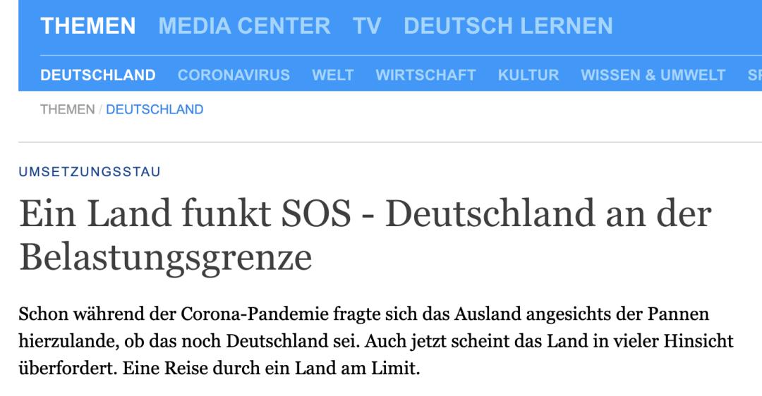 一个被逼到绝境的国家,德国现在面临的主要问题