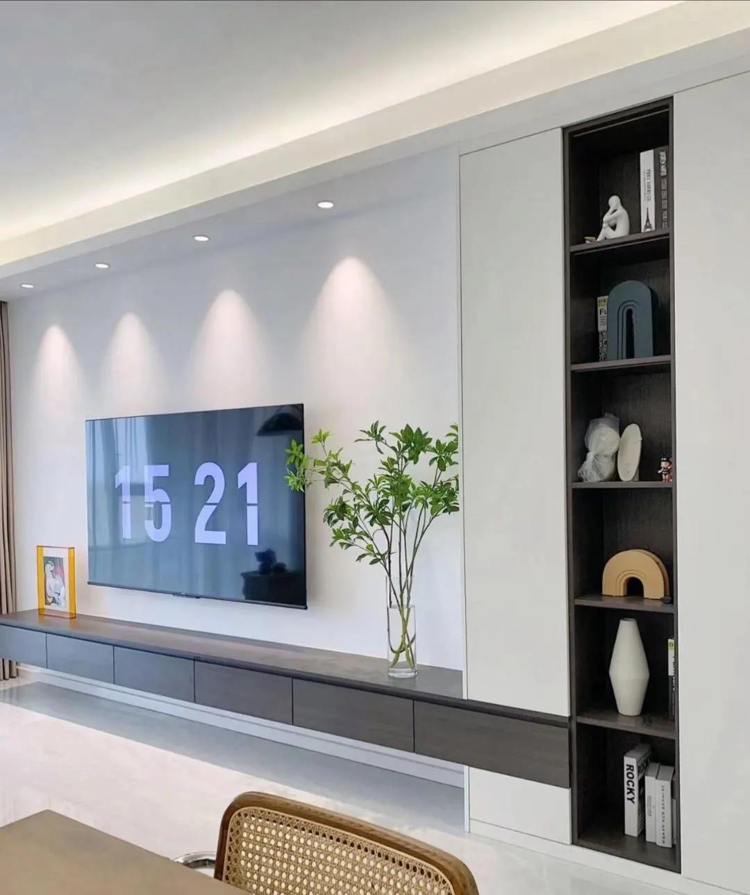 悬空电视柜和放地上的哪个更实用,地面电视柜和悬空电视柜