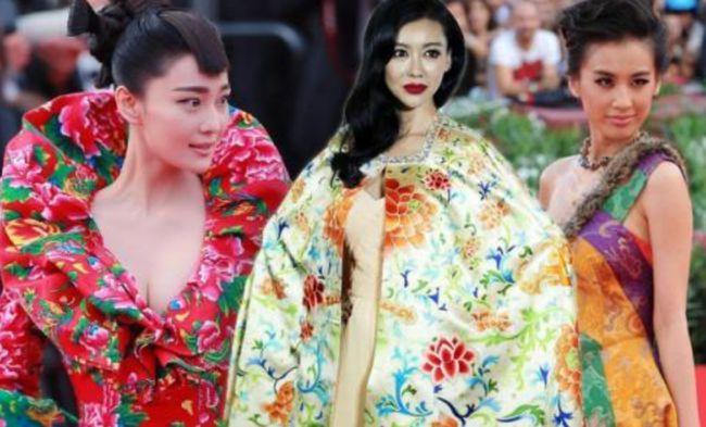 冬天走红毯穿得厚的女明星,女明星走红毯的穿着