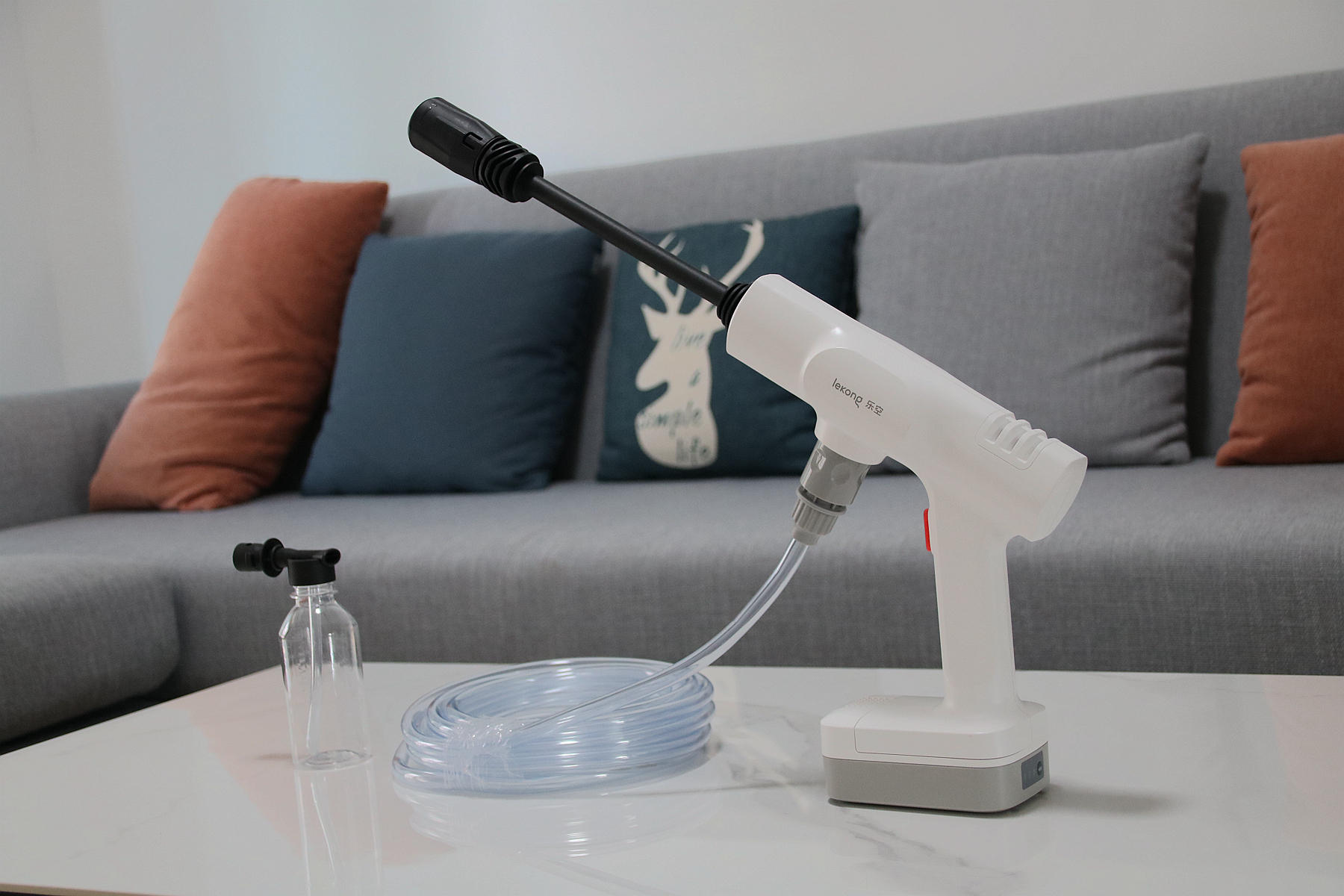 小米无线锂电洗车机,无线高压洗车机小米